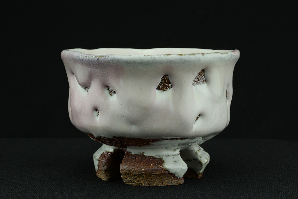 Yamane Seigan Nezumi Hagi Chawan